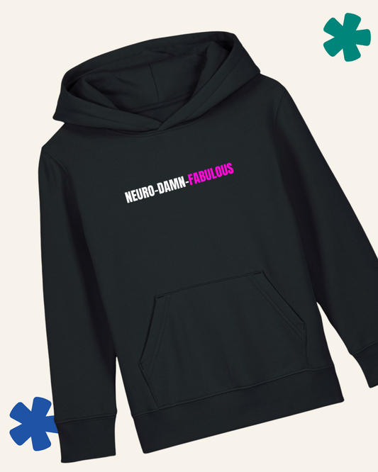 Kids Graffiti Skull Pink David Kirkman Art Hoodie