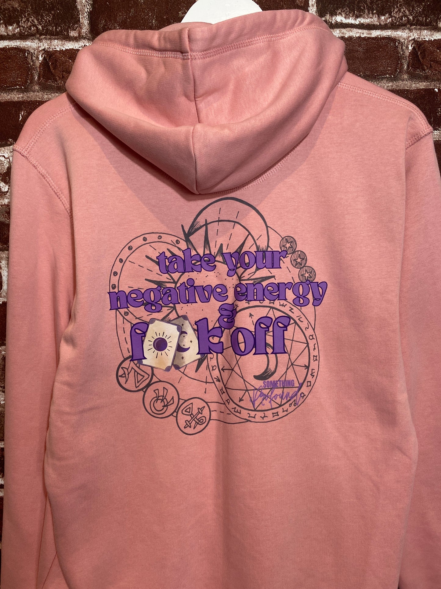 Take Your Negative Energy & F๐๐Off hoodie
