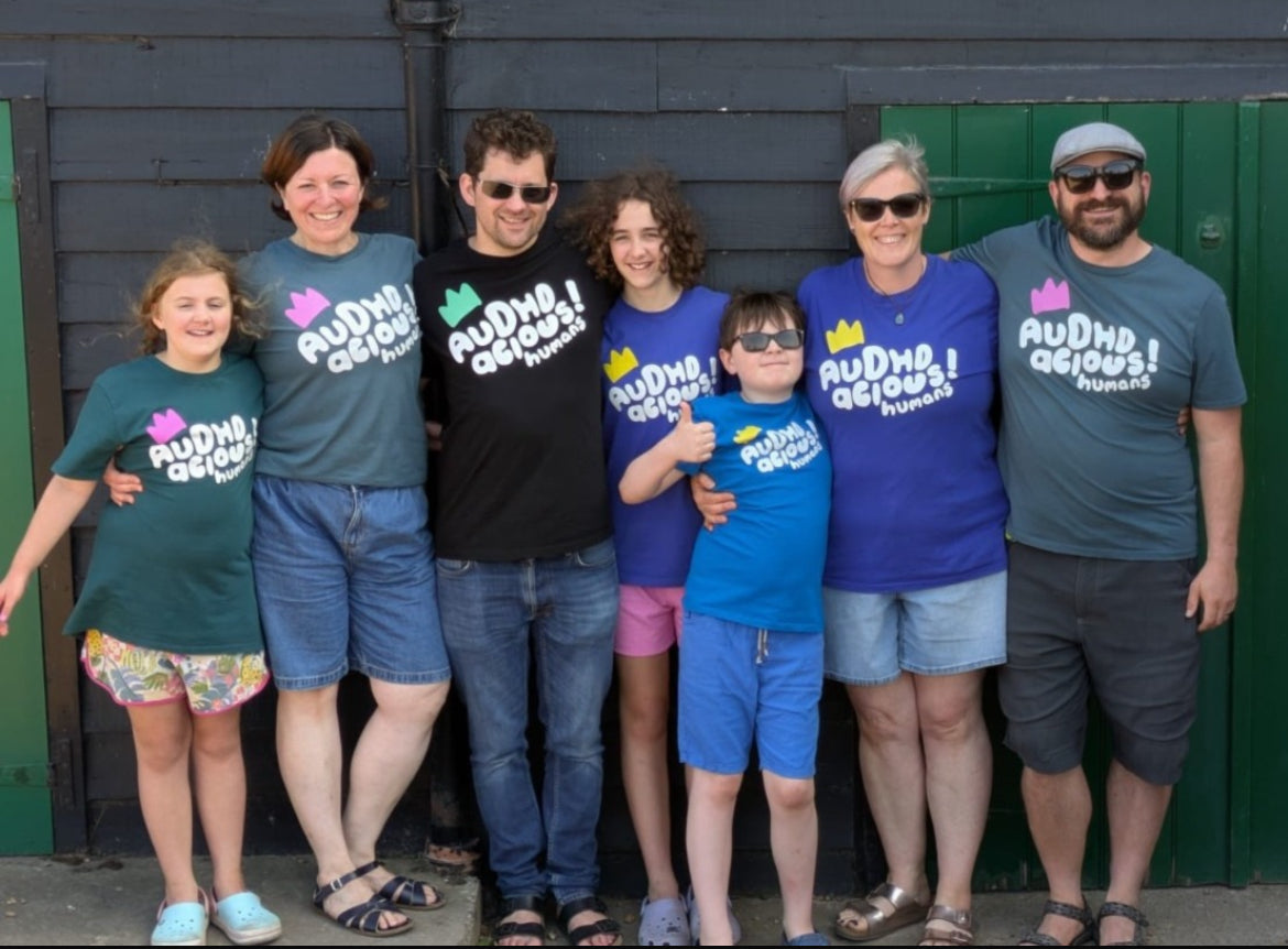 A whole family of AuDHDacious humans