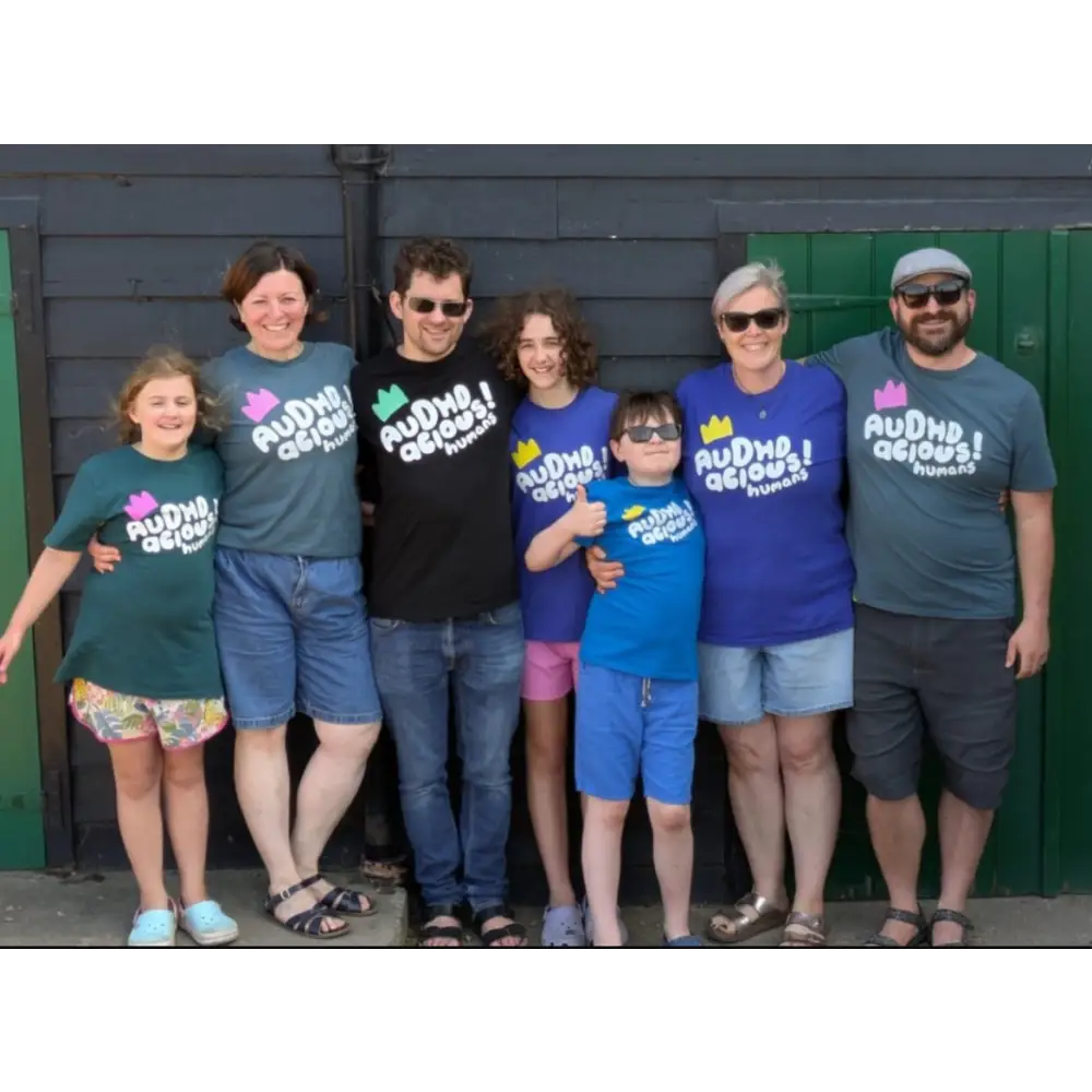 A whole family of AuDHDacious humans
