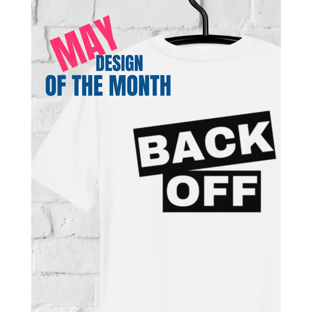 Design of the Month - May - BACK - XS / White