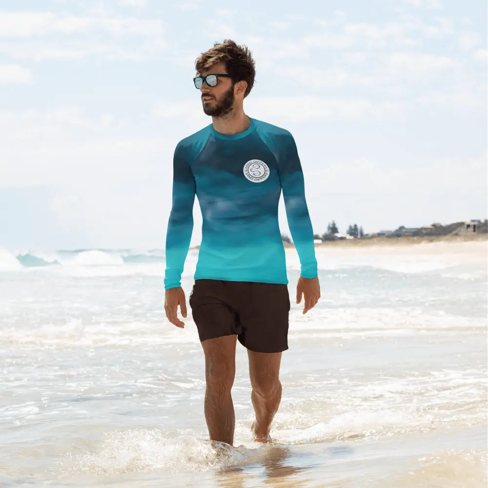 Mind Dippers Men's Rash Guard - Something Profound