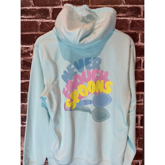 Never Enough Spoons hoodie- Invisible Illness - Neurodivergent - Hoodie