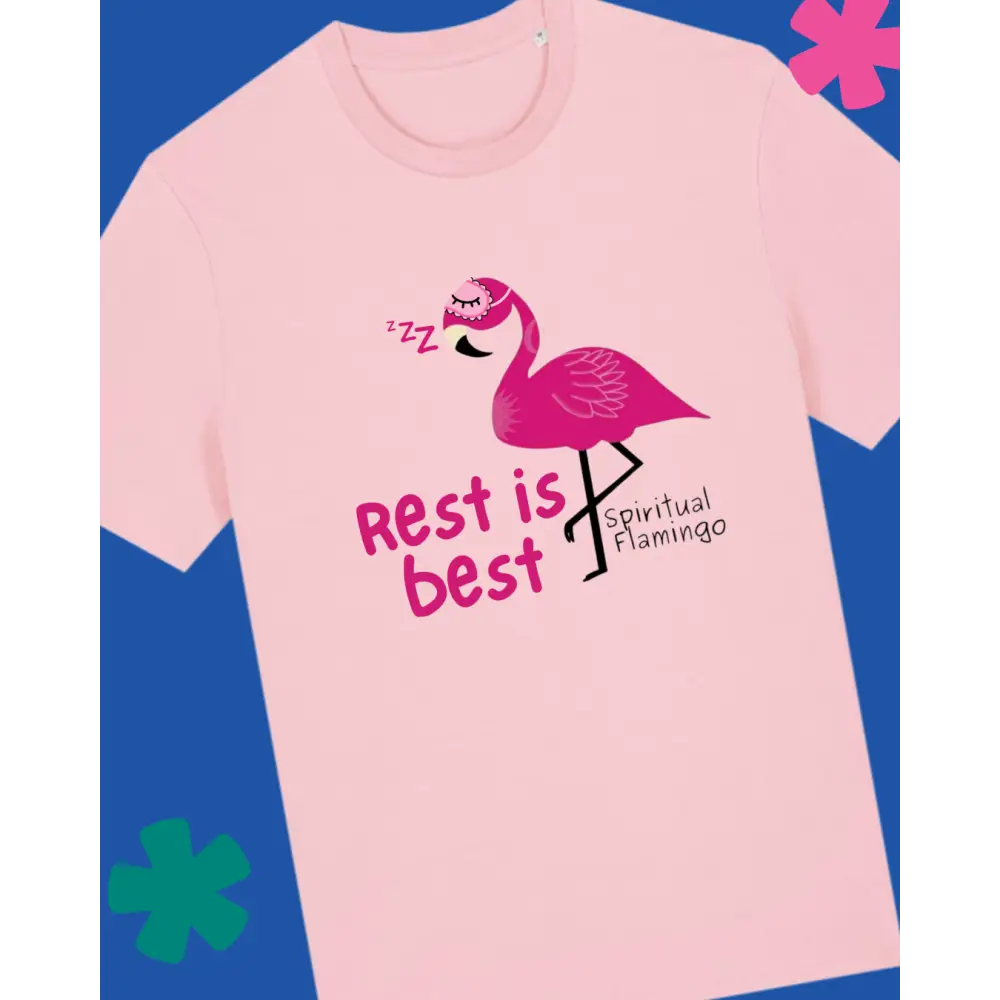 Rest is best - Spiritual Flamingo - XS / Cotton pink / Front