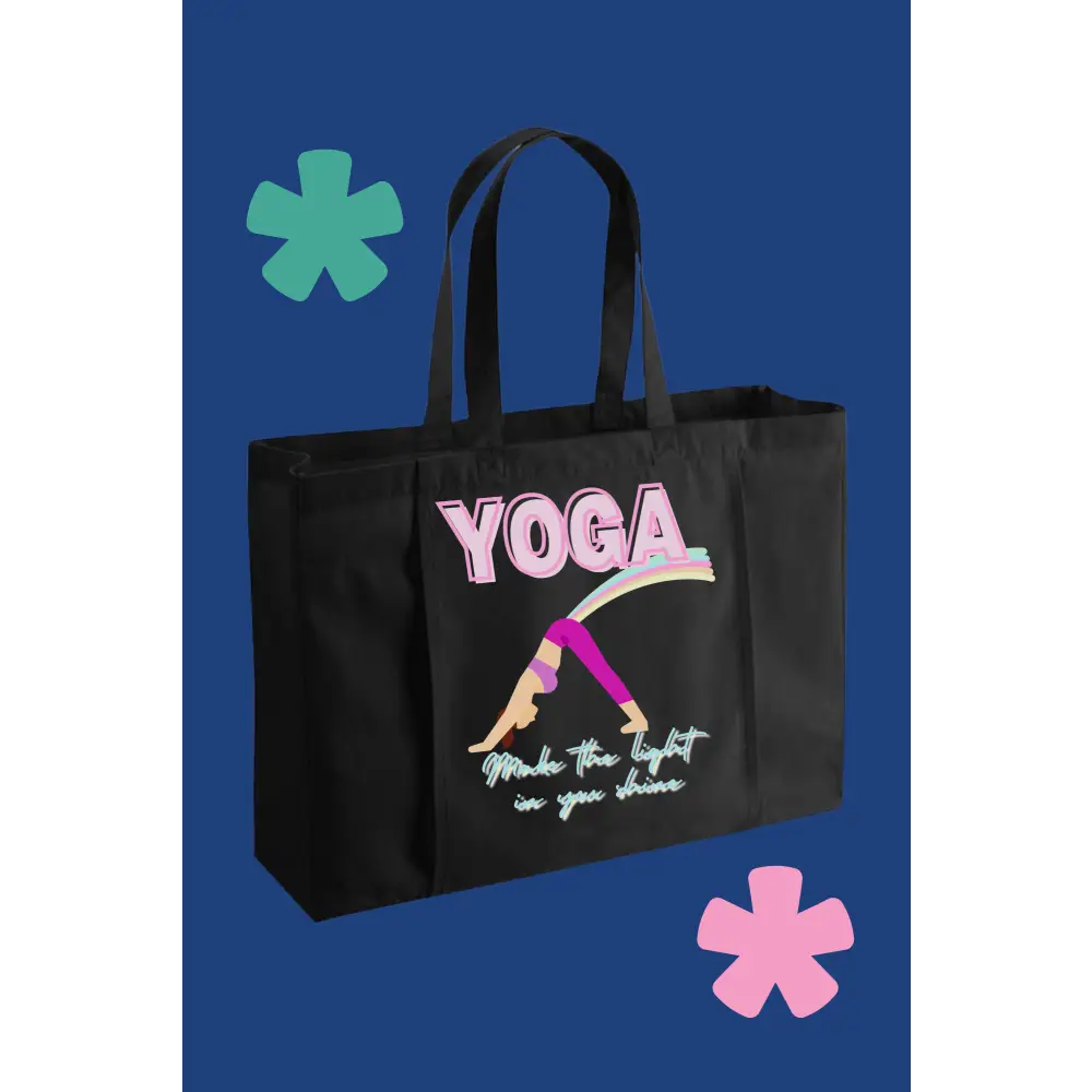 Yoga Make the light in you shine - Black - Bag
