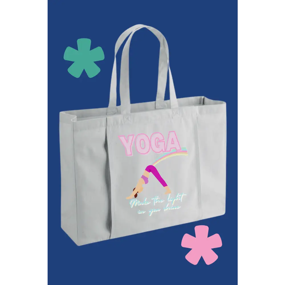 Yoga Make the light in you shine - Gray - Bag