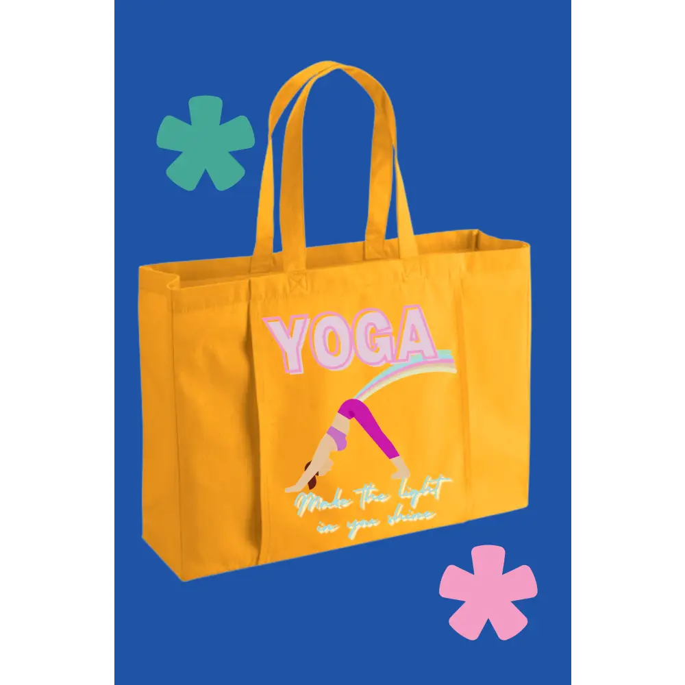 Yoga Make the light in you shine - Yellow - Bag