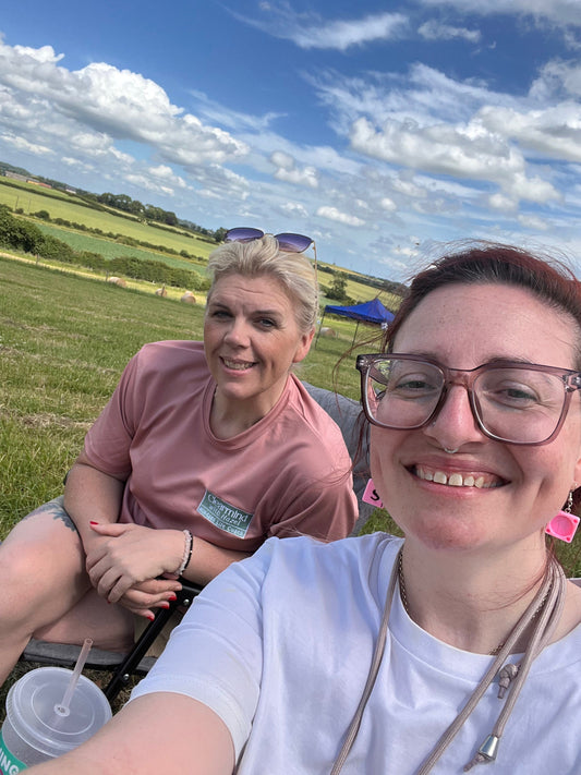 Sam Parkin and Hazel Smith at wow festival 2026