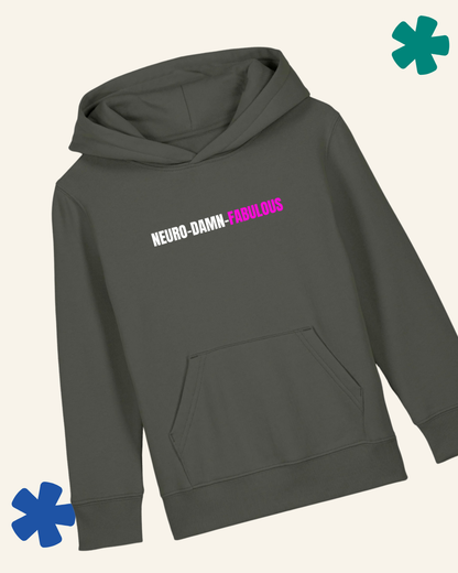 Kids Graffiti Heart David Kirkman Art Hoodie