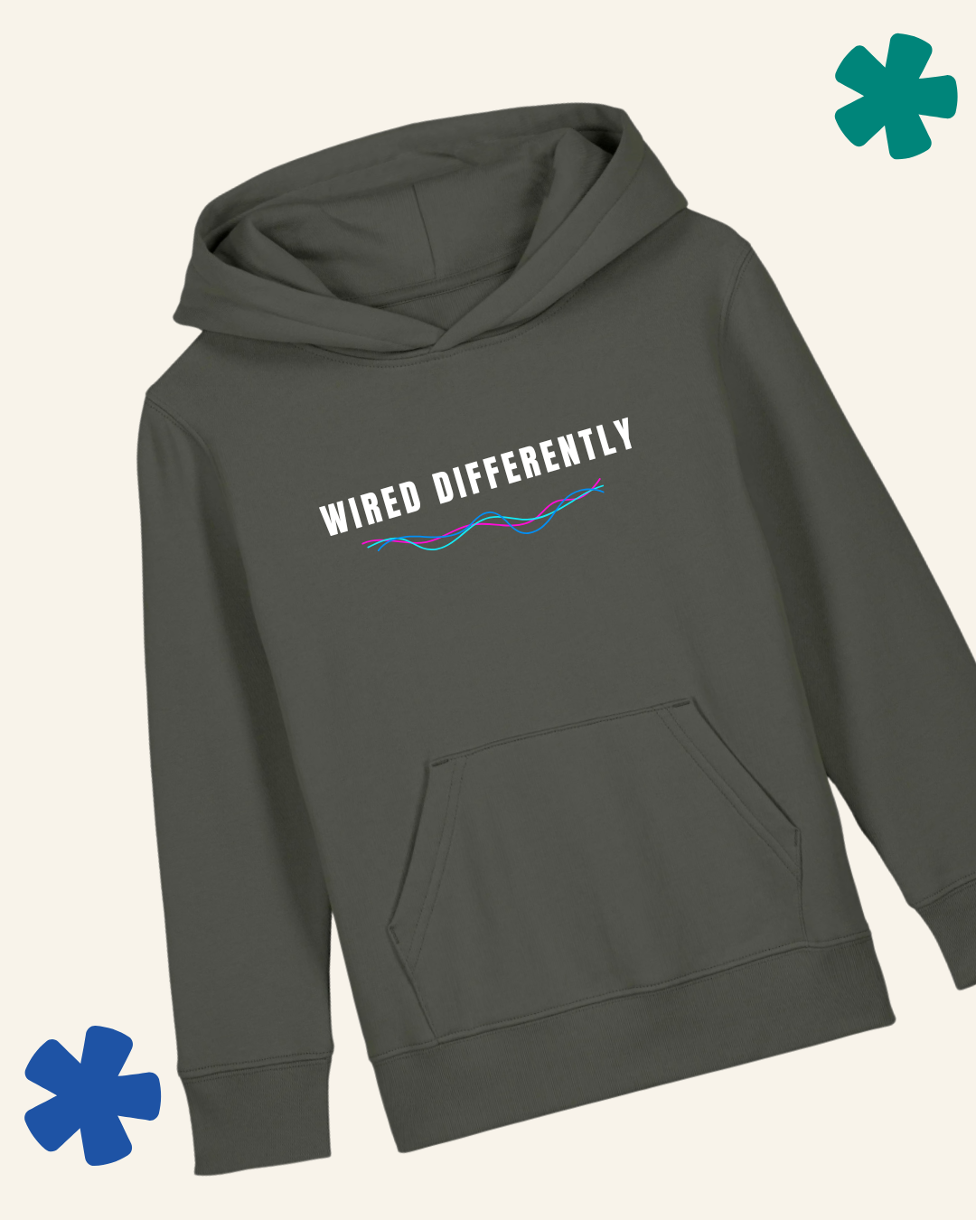 Kids Graffiti Skull David Kirkman Art Hoodie