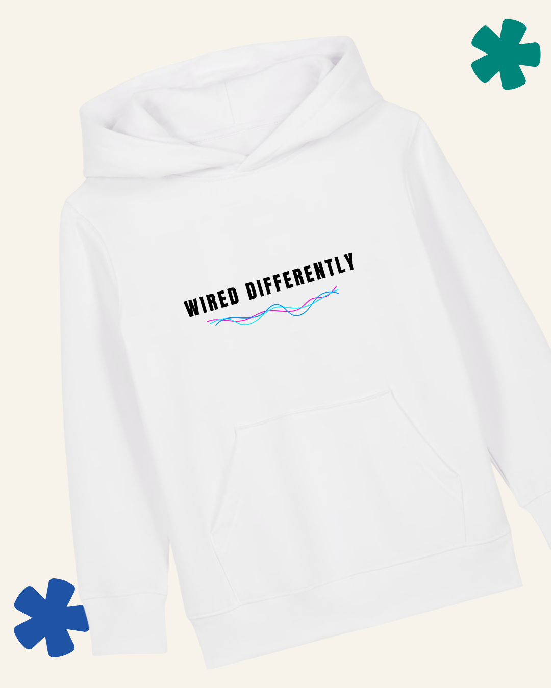 Kids Graffiti Heart David Kirkman Art Hoodie