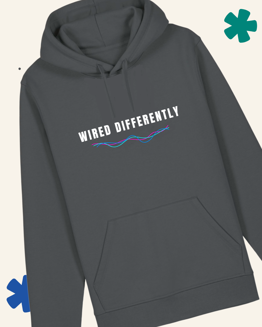 Kids Graffiti Heart David Kirkman Art Hoodie