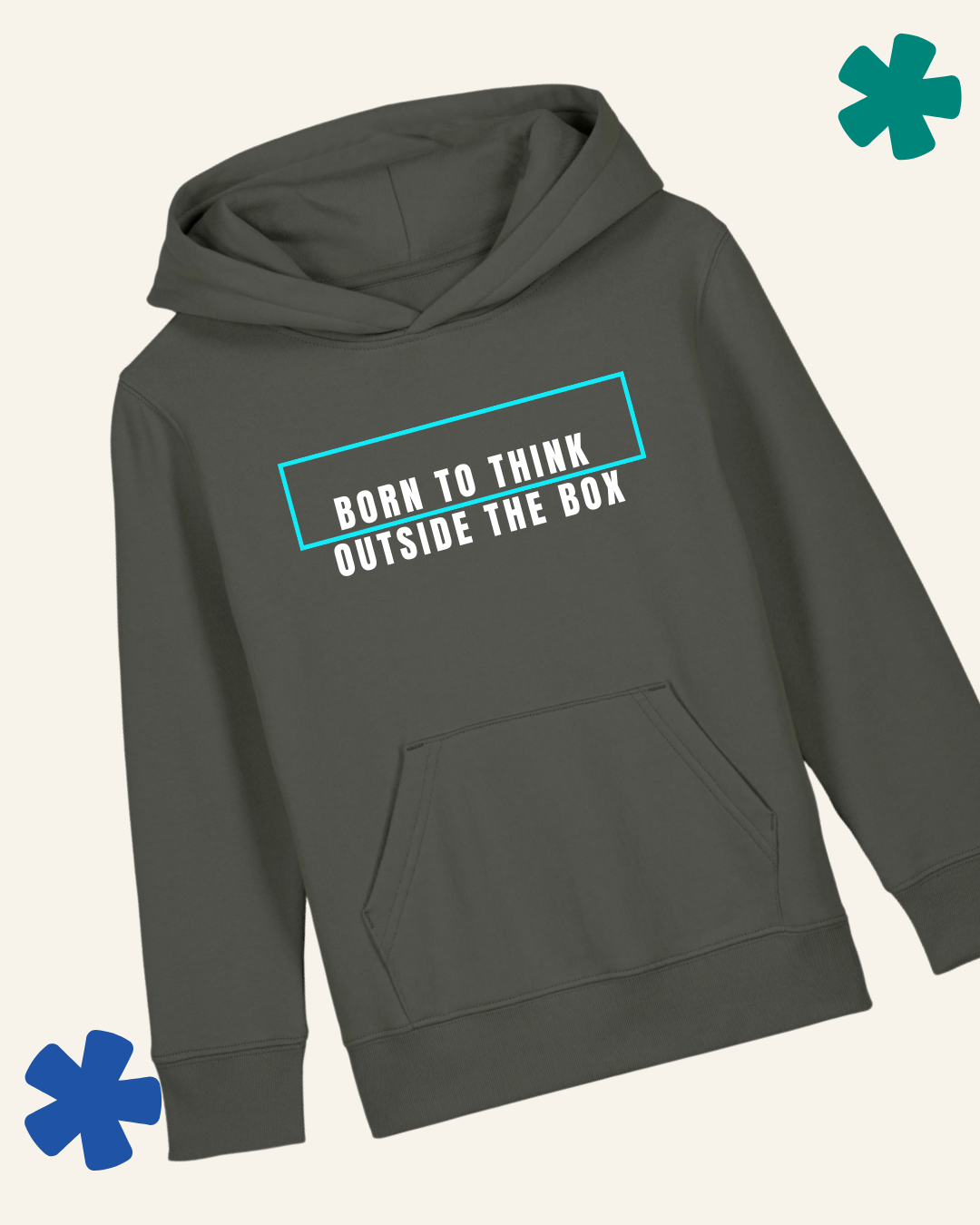 Kids Graffiti Heart David Kirkman Art Hoodie