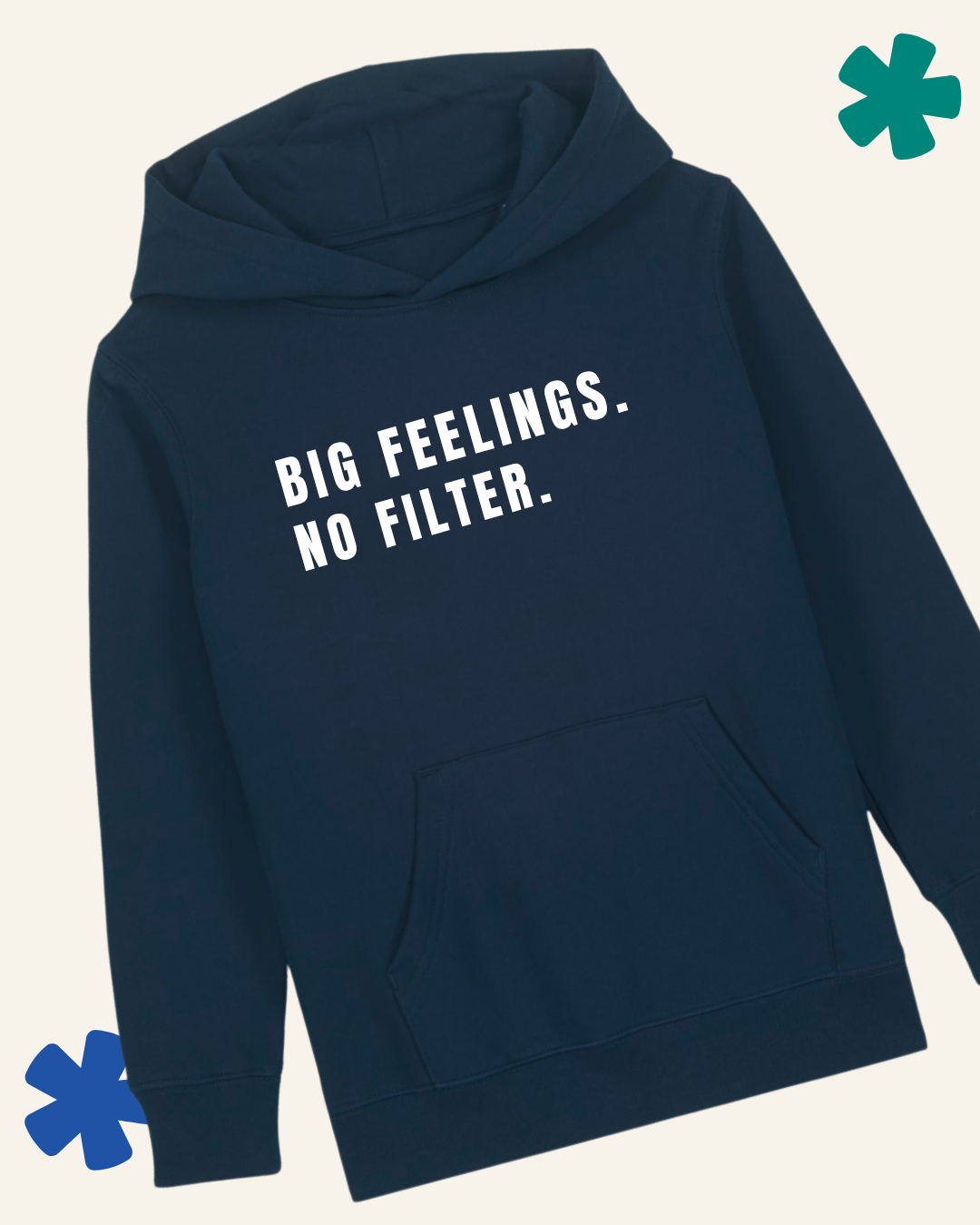 Kids Graffiti Heart David Kirkman Art Hoodie