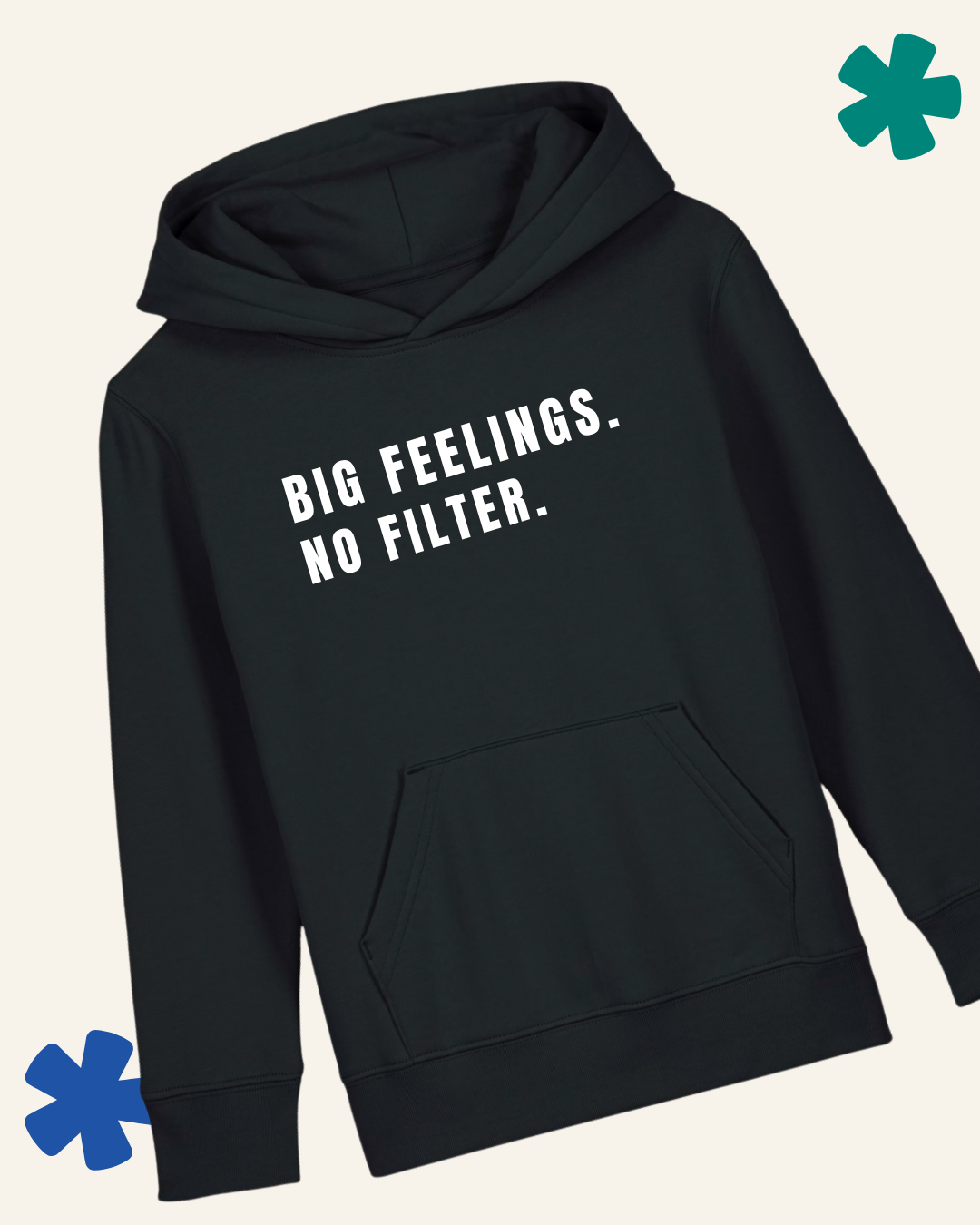 Kids Graffiti Heart David Kirkman Art Hoodie