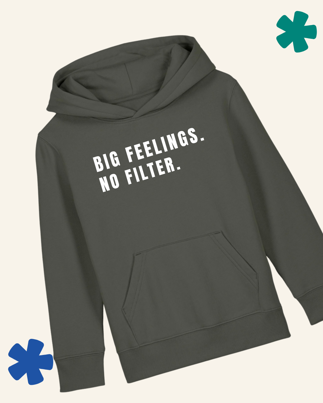 Kids Graffiti Heart David Kirkman Art Hoodie