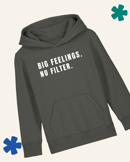 Kids Graffiti Heart David Kirkman Art Hoodie