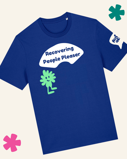 AuDHDacious Humans UV Colour Change T-Shirt | AuDHD Neurodivergent Slogan Tee