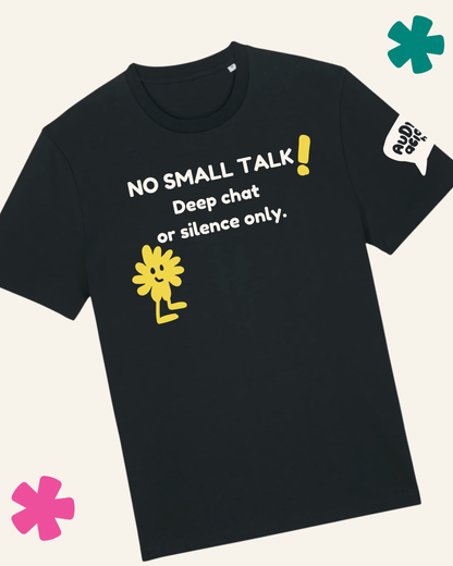 AuDHDacious Humans UV Colour Change T-Shirt | AuDHD Neurodivergent Slogan Tee