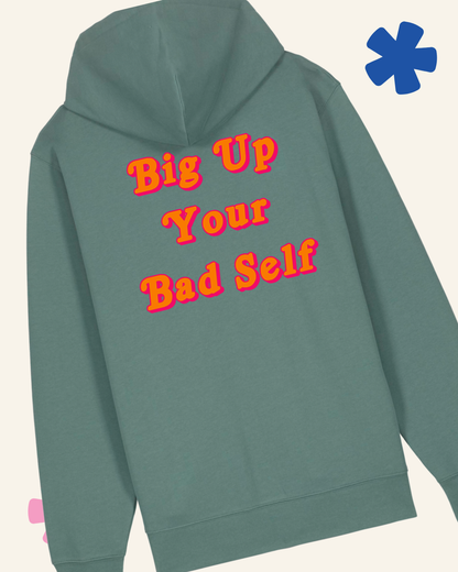 AuDHD or Just a Bit Weird zoodie back view – ADHD autism awareness clothing Something Profound