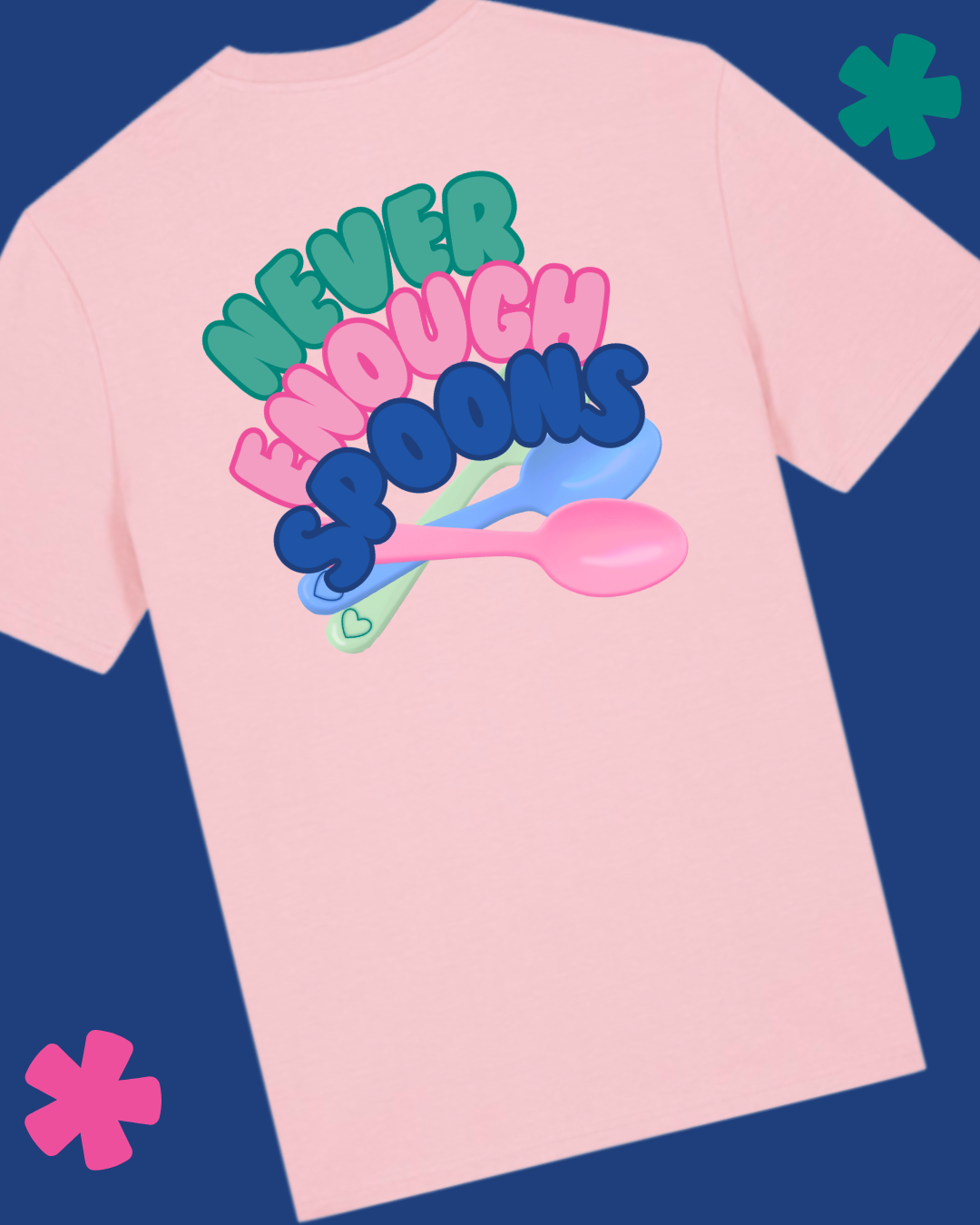 Never Enough Spoons T-shirt - Something Profound 
