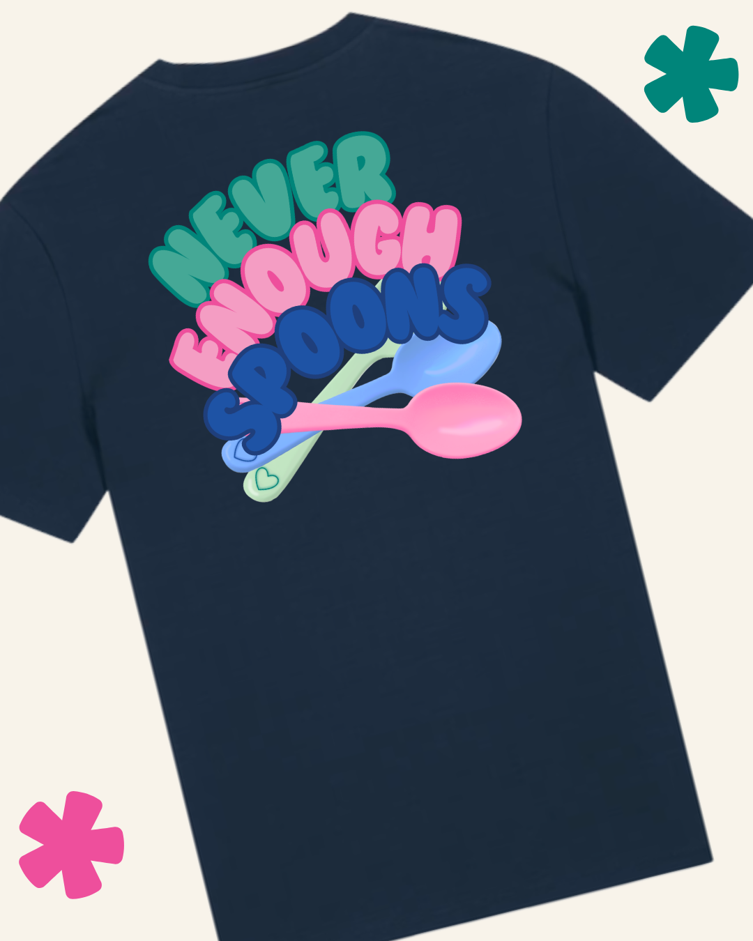 Never Enough Spoons T-shirt - Something Profound 