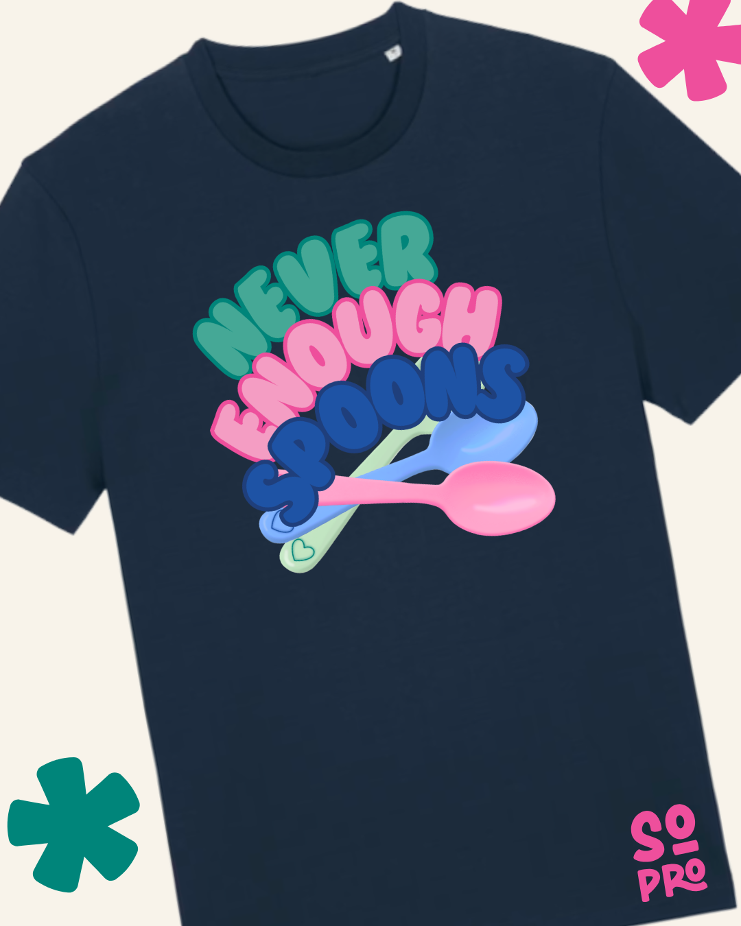 Never Enough Spoons T-shirt - Something Profound 