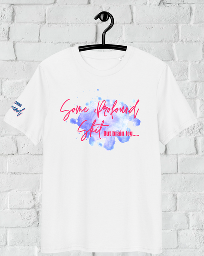 Some profound sh*t blue splash organic cotton t-shirt