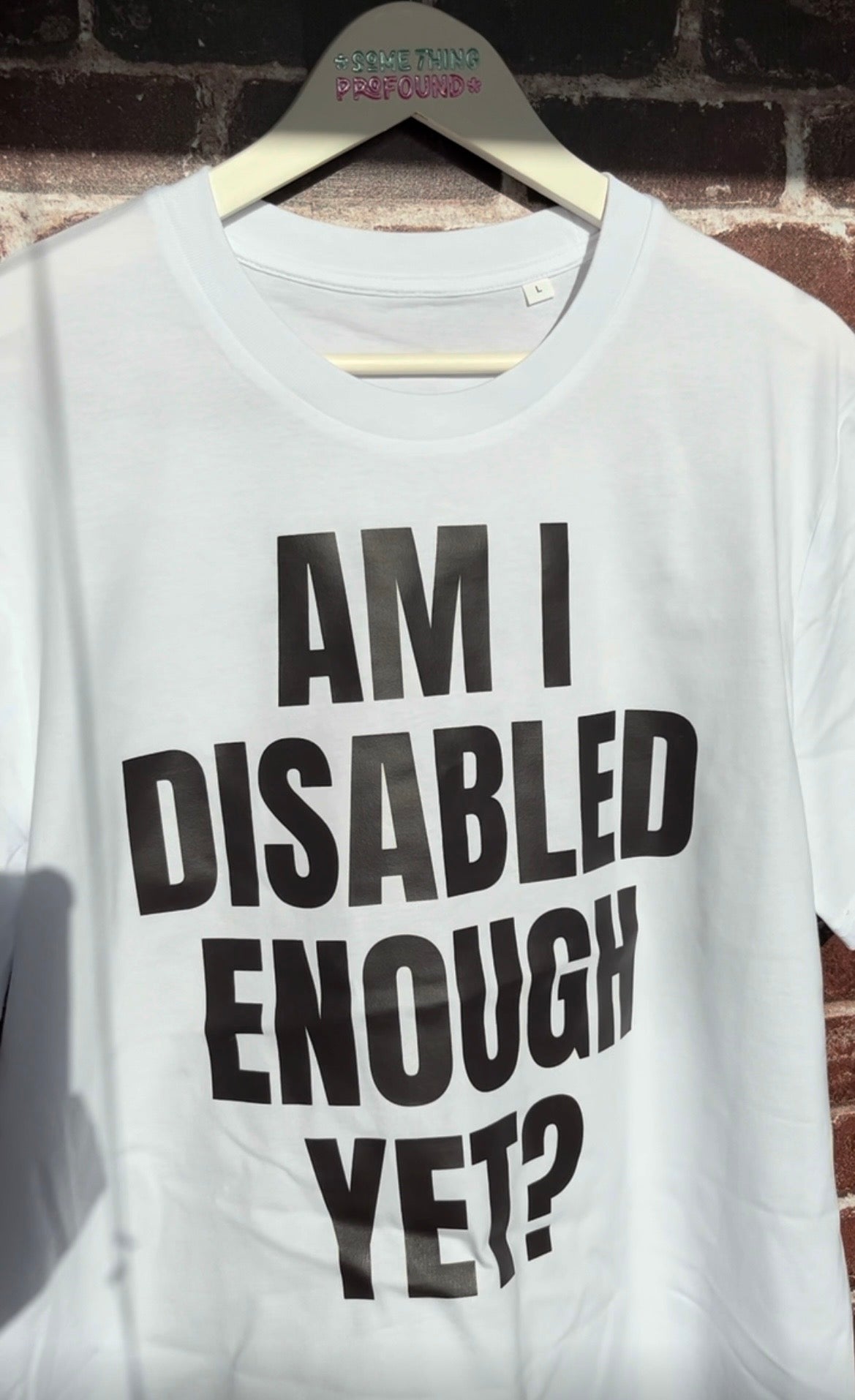Statement T-shirt - Something Profound 