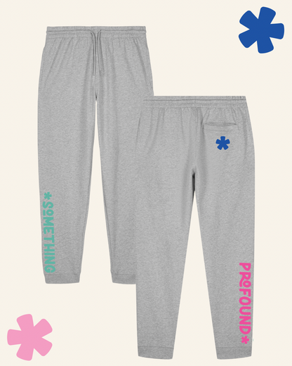 Something Profound live-in loungewear jogger set in heather grey - spoonie clothing