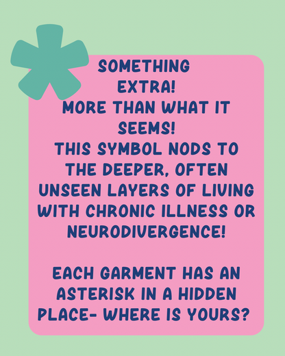Something extra asterisk explanation deeper meaning 