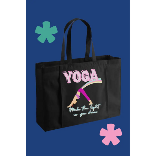 Yoga Make the light in you shine - Black - Bag